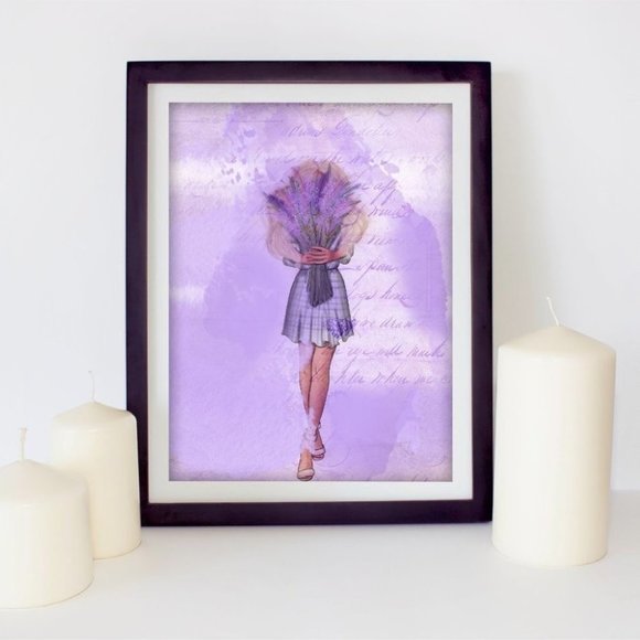 Vintage wall‎ art print - Picture 1 of 4